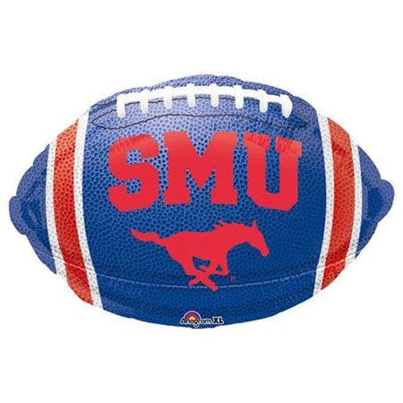 ANAGRAM Anagram 75062 18 in. Smu Football Balloon - Pack of 5 75062